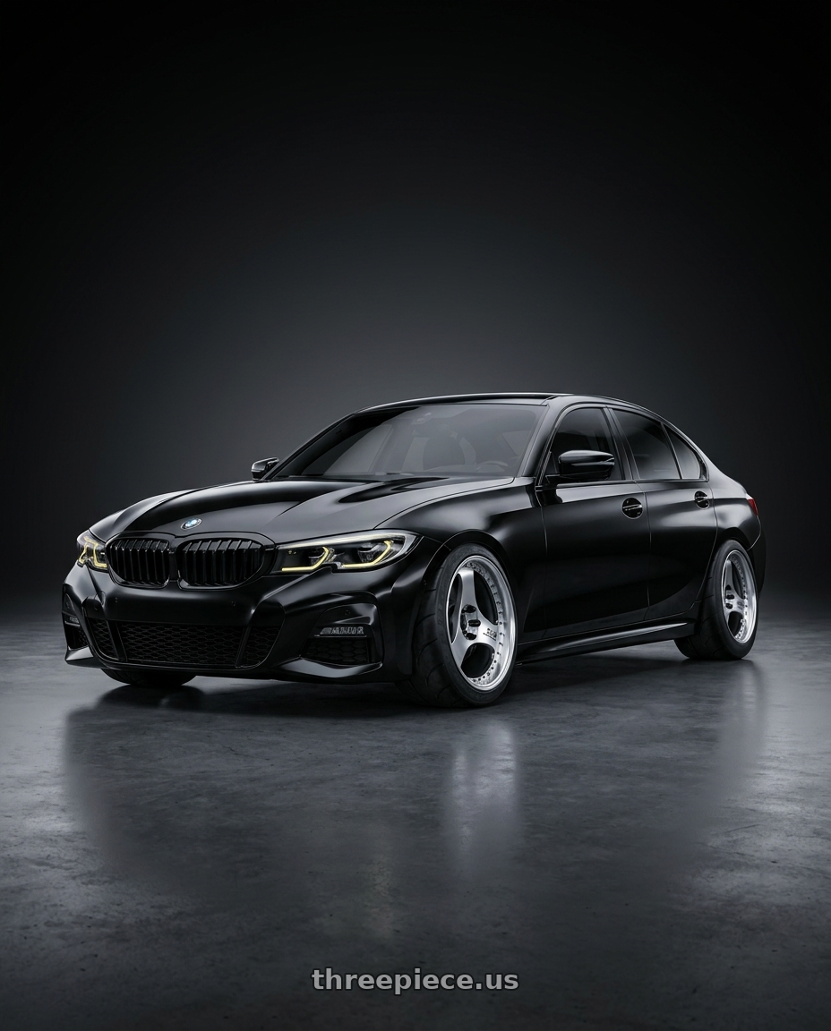 2019 BMW M3 with Advan Racing ONI2 PROGRESSIVE 5x114.3 20x8.5 +33 MACHINING & DIAMOND CUT wheels