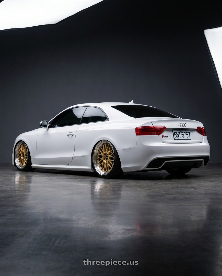 2010 Audi Rs5 with Bbs Lm 5x120 20x9015 Diamond Silver 20x9 Et15 wheels