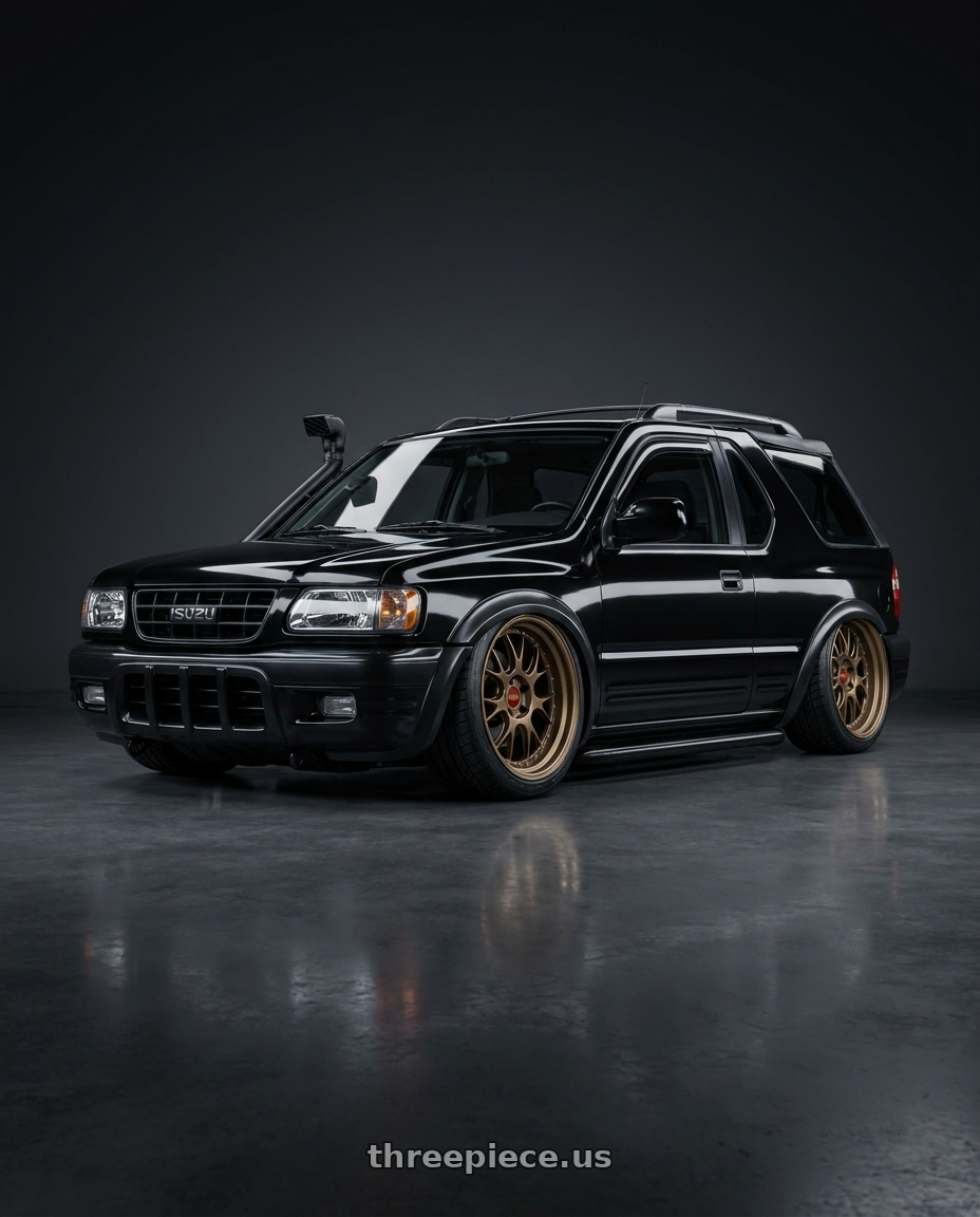 2000 isuzu amigo with BBS LM-R 5x120 20x9.5+23 Matte Bronze wheels