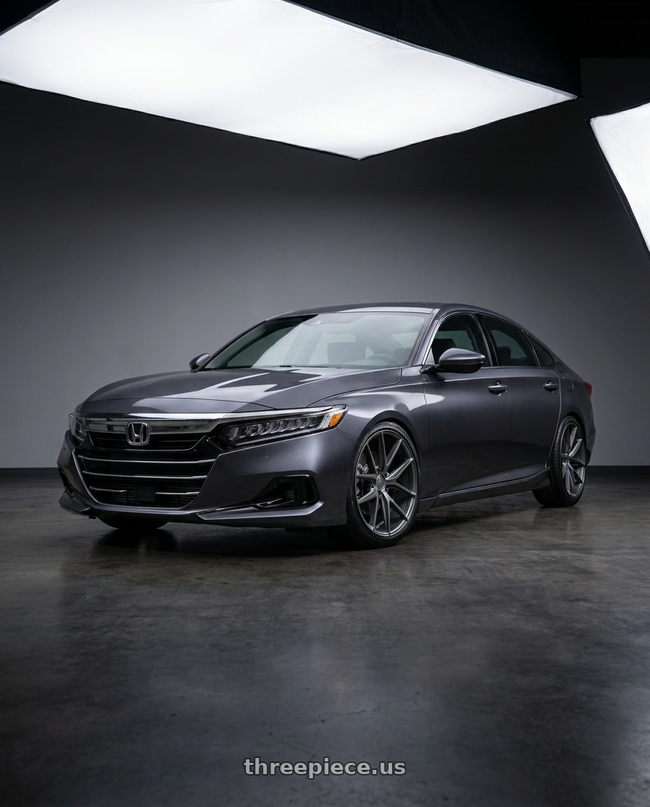 2022 Honda Accord Touring with Niche 1PC M116 MISANO 5X120 19X9.5 +35 MATTE GUN METAL wheels