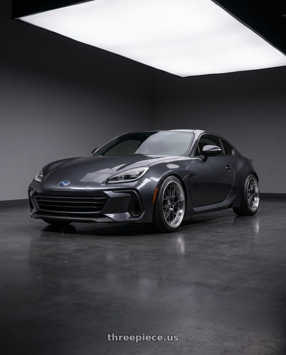 2023 Subaru BRZ premium with ESR Wheels CS SERIES CS11 5x100 18x9.5 +35 Gloss Graphite wheels