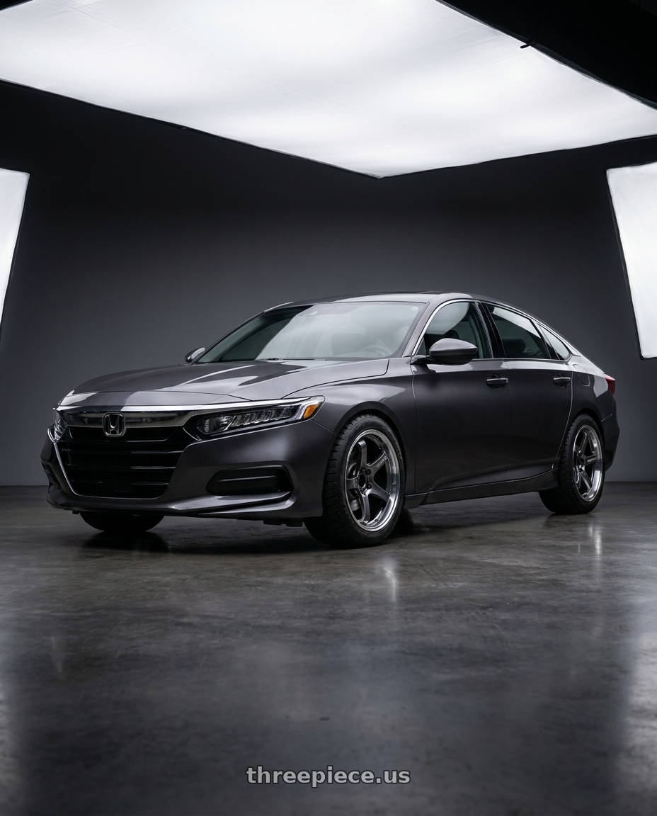 2019 honda accord lx with Advan Racing GT BEYOND 5x114.3 18x9.0 +25 MACHINING & HYPER PLATINUM BLACK wheels
