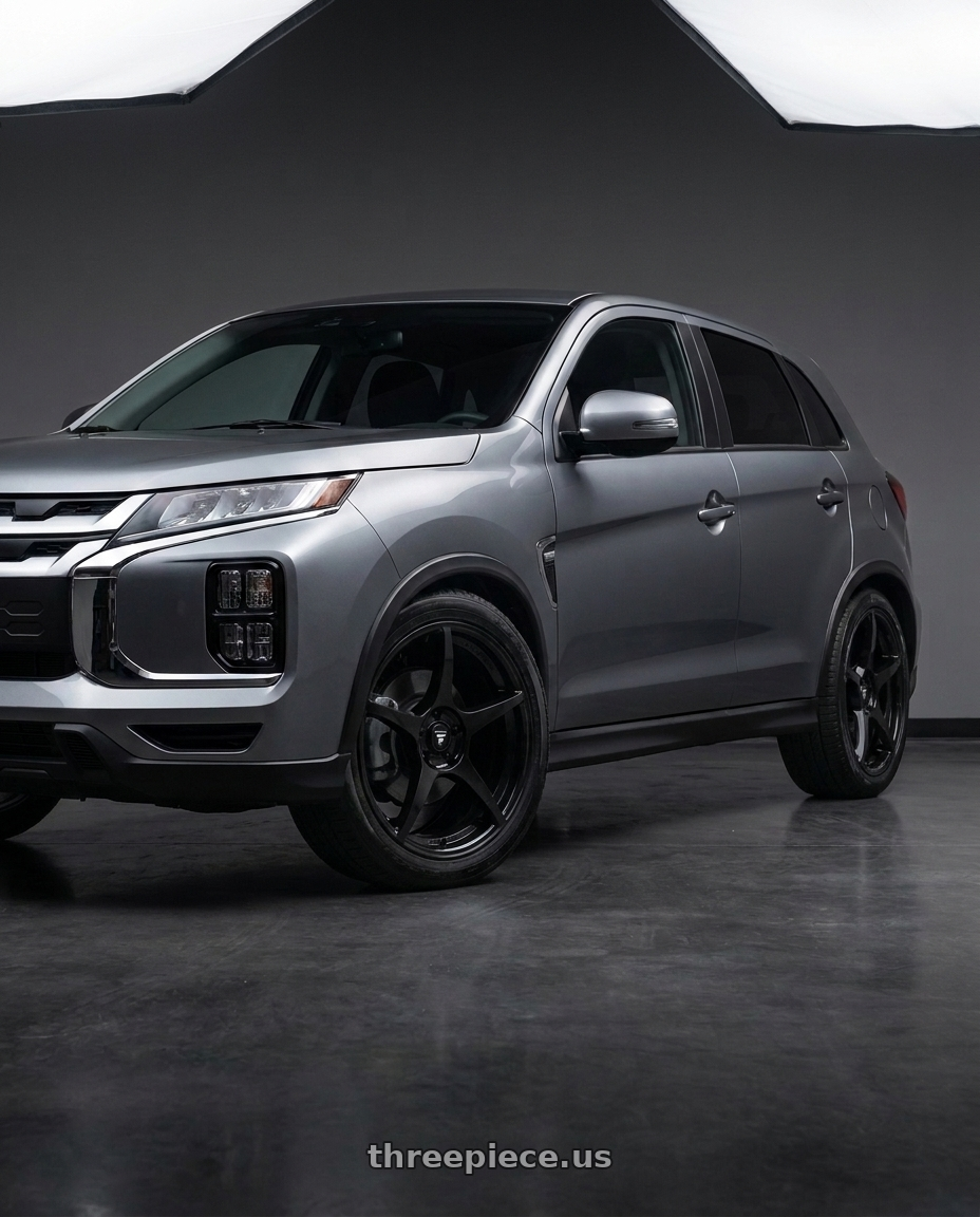 2025 mitsubishi outlander sport le with Fittipaldi FS364 5x114.3 18x8 +38 Gloss Black wheels