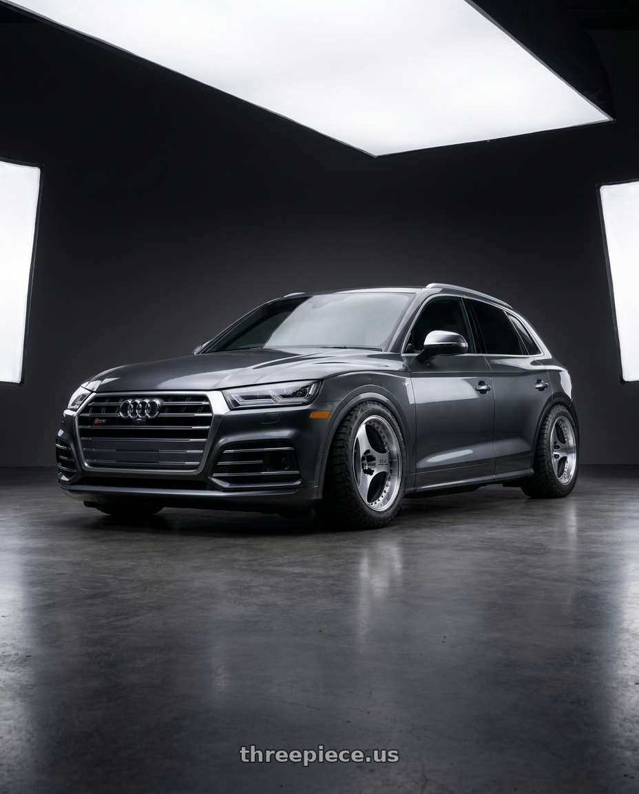 2018 audi sq5 with Advan Racing ONI2 PROGRESSIVE 5x114.3 20x8.5 +33 MACHINING & DIAMOND CUT wheels