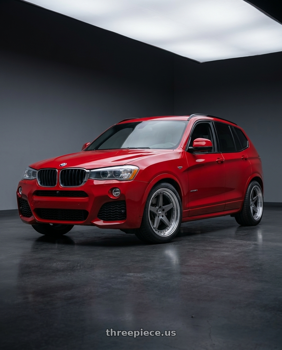 2017 x3 Msport with ESR Wheels CS SERIES CS5 5x120 18x10.5 +22 Matte Graphite wheels
