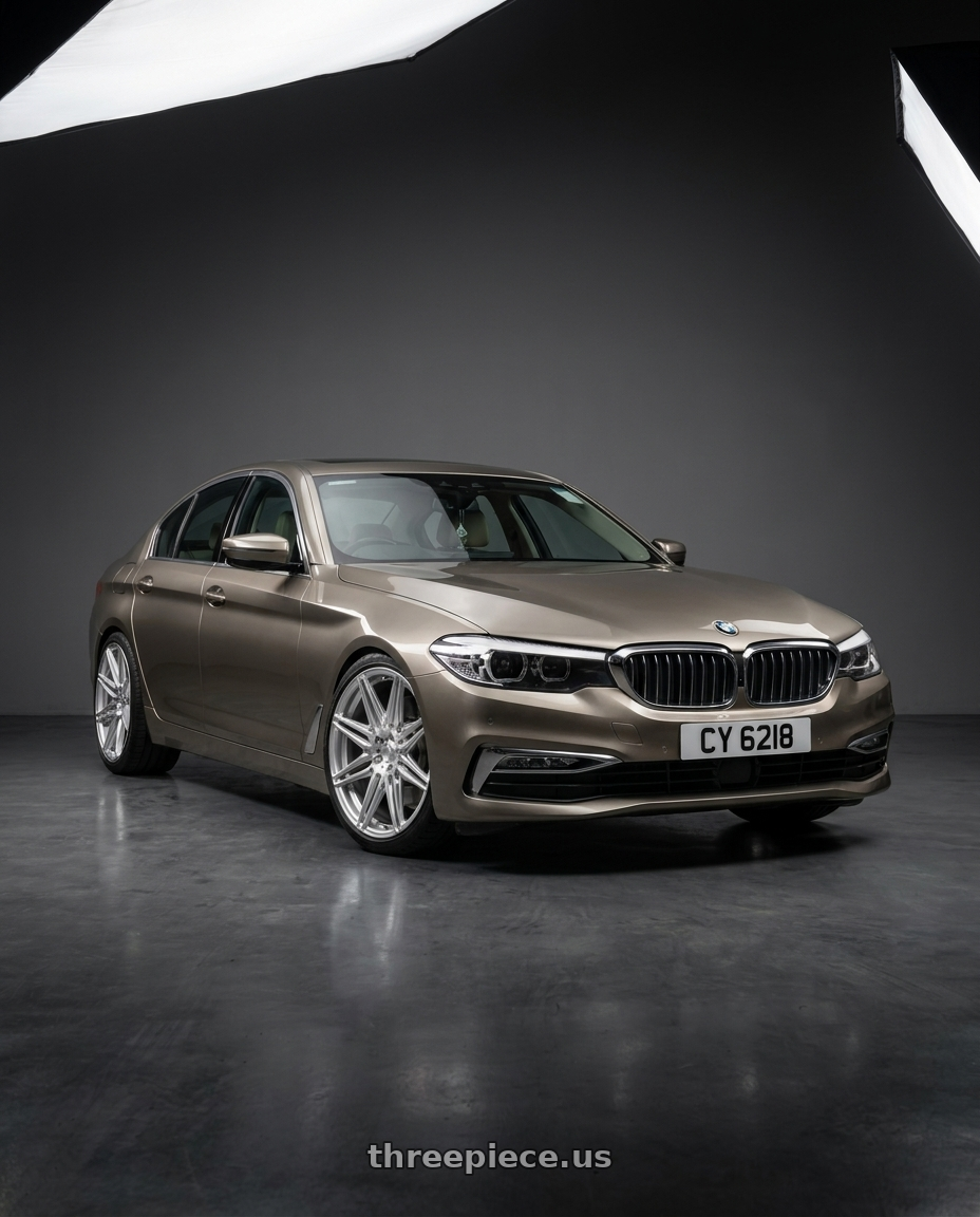 2017 bmw 520d m power with ADV.1 ADV08 5x112 22x9 +30 Platinum wheels