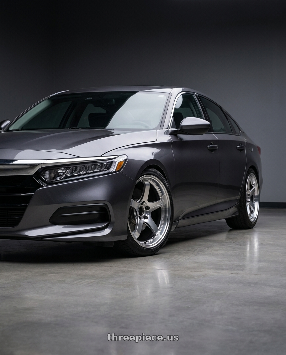 2019 honda accord lx with Advan Racing GT BEYOND-R 5x114.3 18x8.5 +45 MACHINING & DIAMOND CUTTING wheels