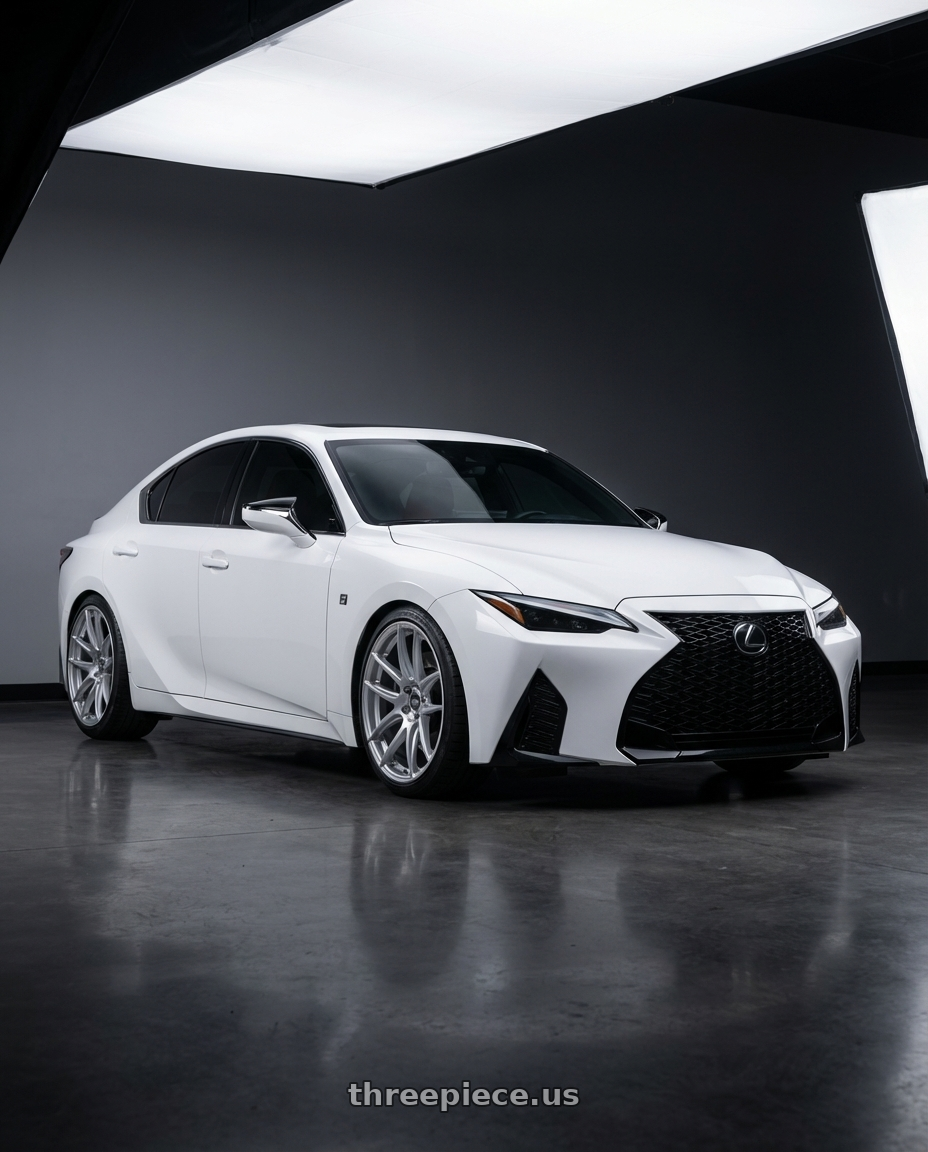 2018 Lexus IS 350 F Sport with ESR Wheels CS SERIES CS8 5x114.3 19x9.5 +15 Hyper Silver wheels