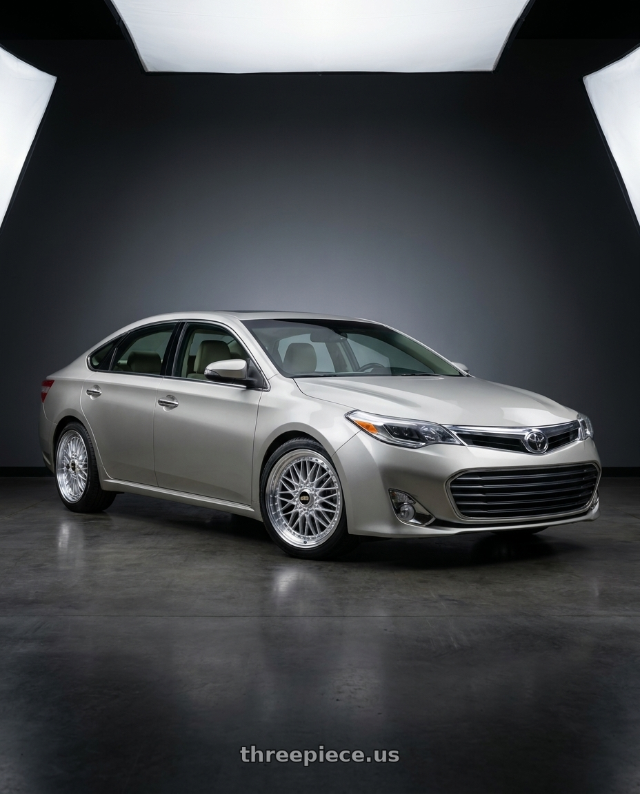 2013 toyota avalon with BBS Super-RS 5x112 19x9.0+42 Silver wheels