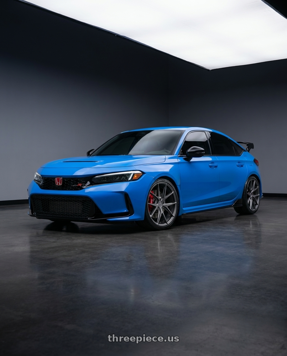 2024 Honda Civic Type R with Niche 1PC M116 MISANO 5X120 19X8.5 +35 MATTE GUN METAL wheels