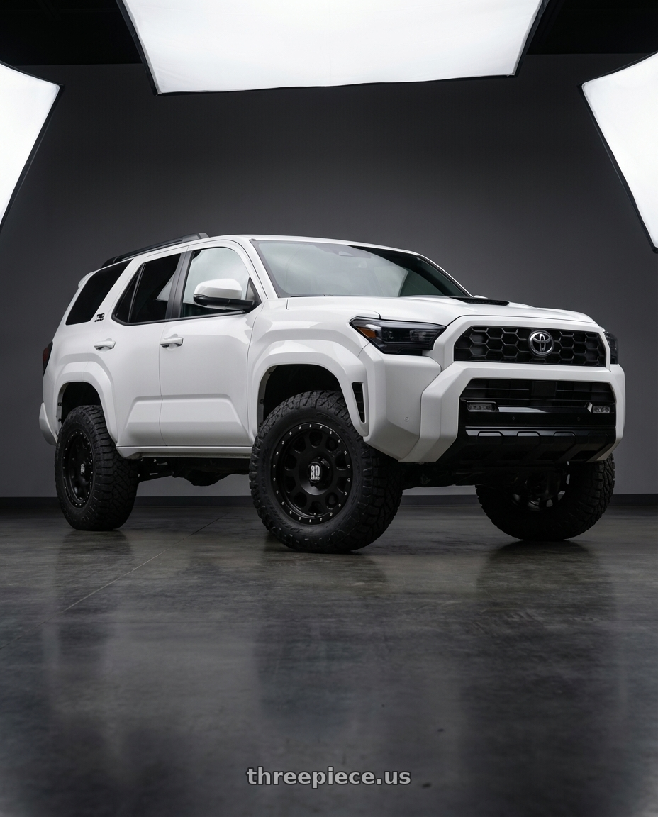 2022 Toyota 4Runner with XD XD126 ENDURO PRO 6X139.7 20X10 -24 SATIN BLACK WITH REINFORCING RING wheels