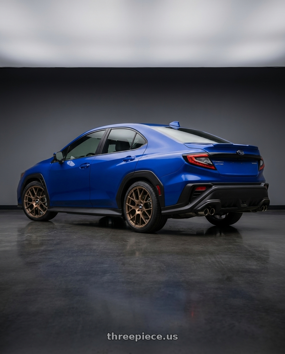 2022 Subaru Wrx with Kansei K15g Astro 5x1143 18x105 12 Gunmetal 18x105 Et12 wheels