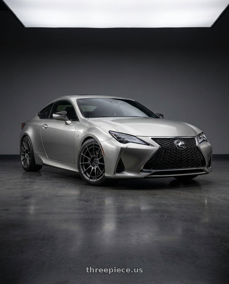 2020 lexus rc300 with Enkei NT03RR 5x114.3 18x8.5+35 Gunmetal wheels