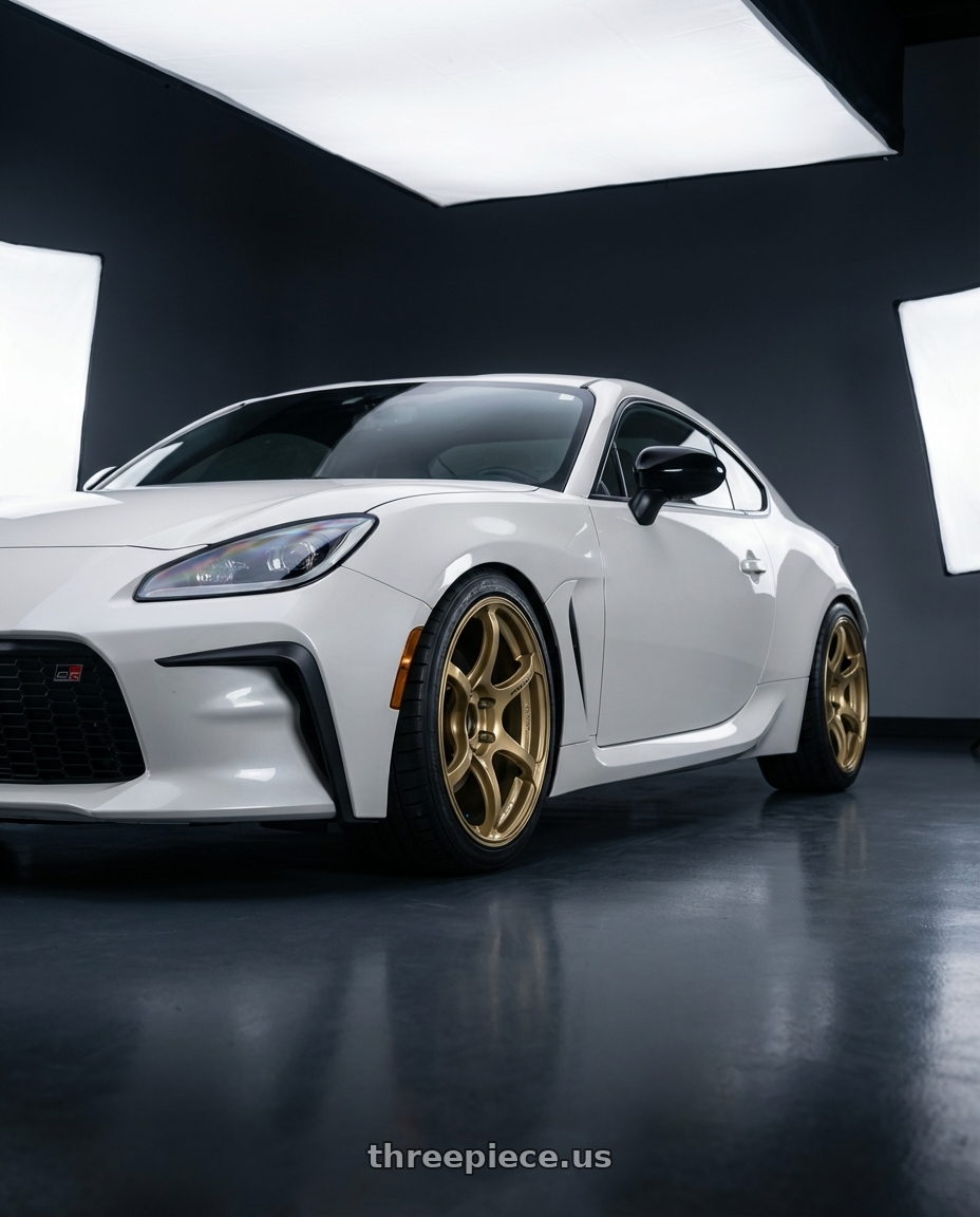 2016 Scion FR-S with Advan RGIII 5x100 17x8.0+48 Gold wheels
