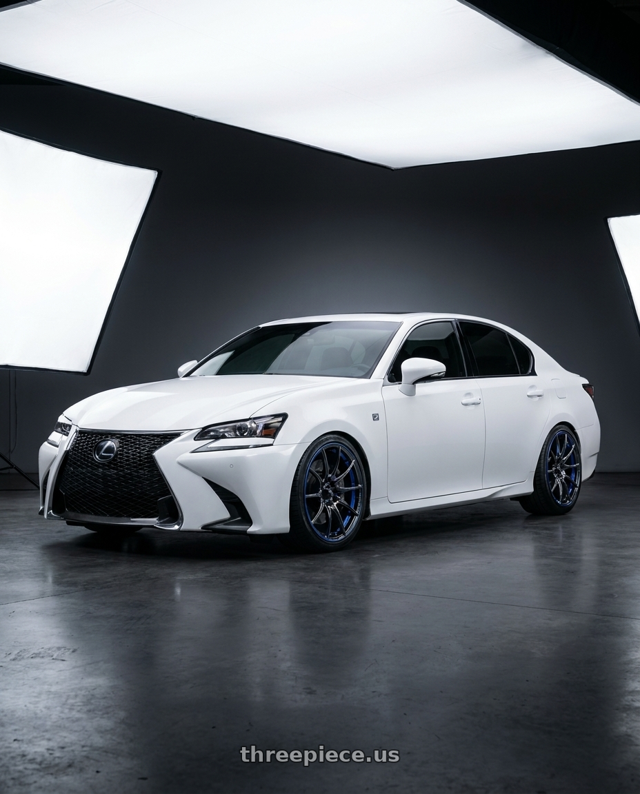 2018 Lexus GS 350 F Sport with WedsSport SA-10R 5x114.3 18x9.5+38 R wheels
