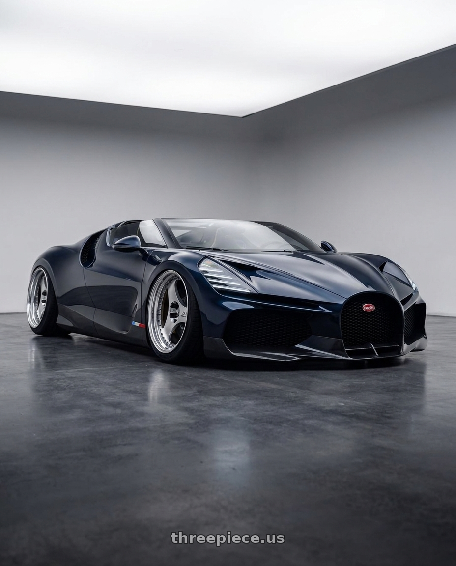 2026 bugatti g with Advan Racing ONI2 PROGRESSIVE 5x112 20x10.5 +32 MACHINING & DIAMOND CUT wheels
