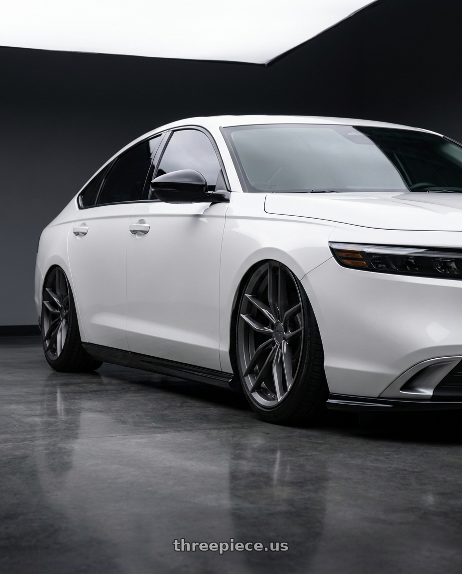 2026 Honda accord with Niche 1PC M204 VOSSO 5X114.3 19X8.5 +45 MATTE ANTHRACITE wheels