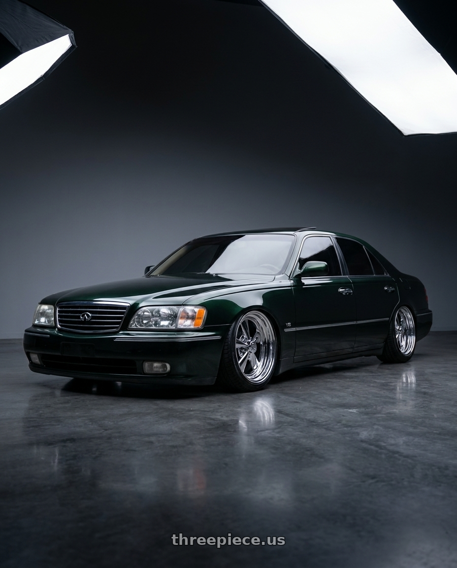 1998 Infiniti Q45 with Cragar 61C S/S 5x120.65 17x9 -13 A174748 wheels