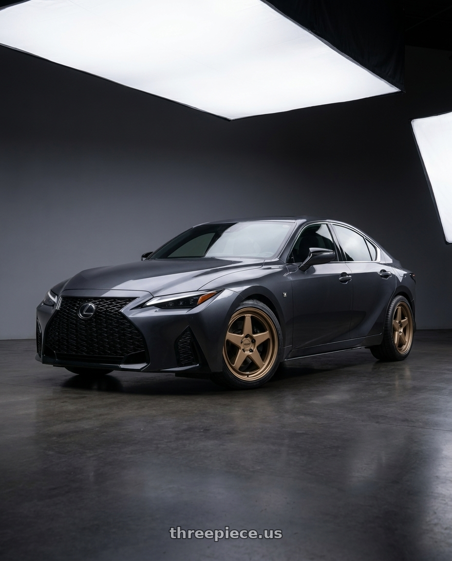 2023 is 350 f sport  with KATANA RACING KR03 5x114.3 18x8 +40 Matte Bronze wheels