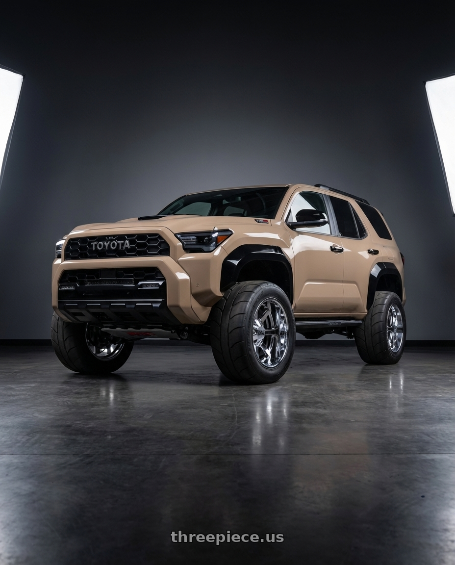 2025 toyota runner  with Cali Off-Road Busted 9100 8x170 20x12-44 Chrome wheels