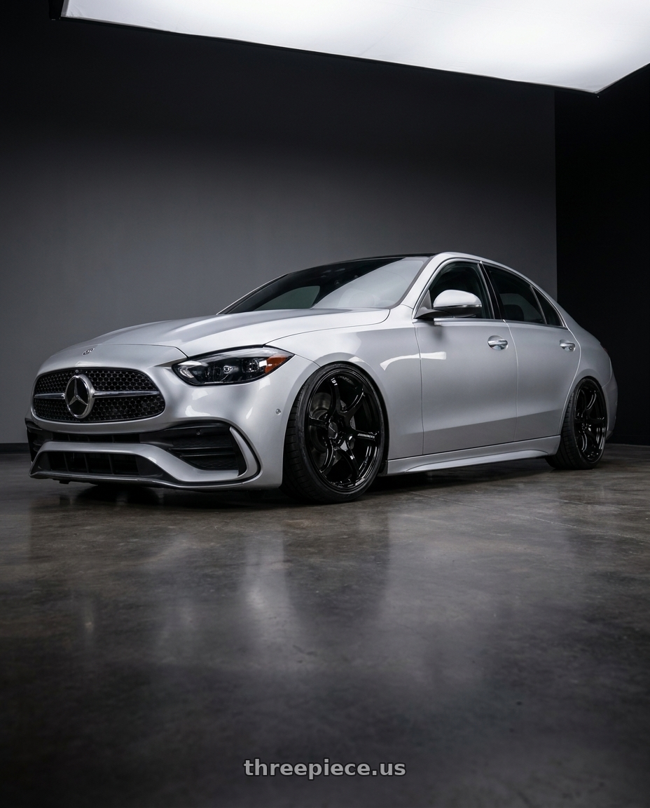 2022 Mercedes-Benz C-Class W206 with Advan RGIII 5x112 19x8.5+45 Gloss Black wheels