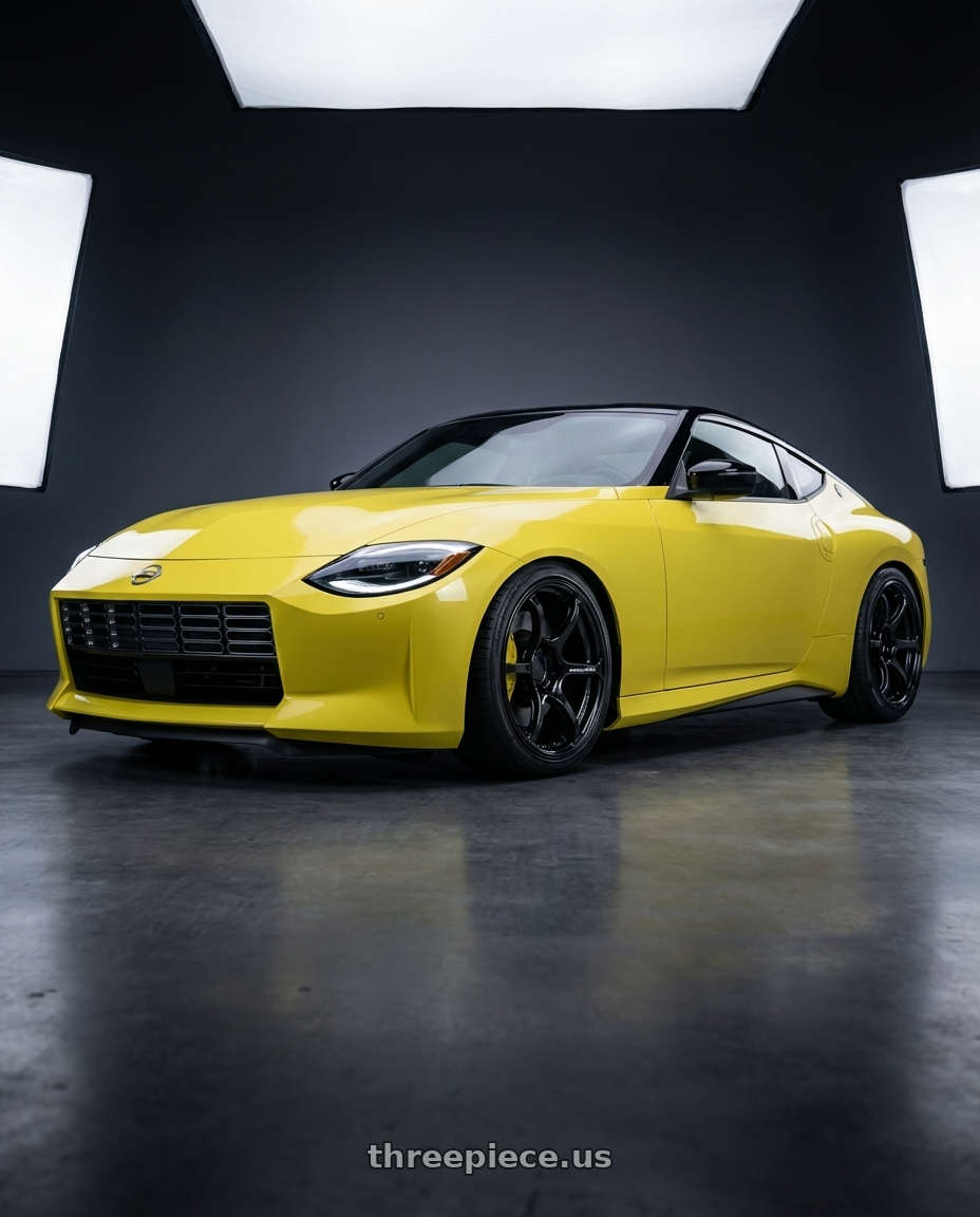 2024 Nissan Z with Advan RGIII 5x114.3 19x9.5+45 Gloss Black wheels