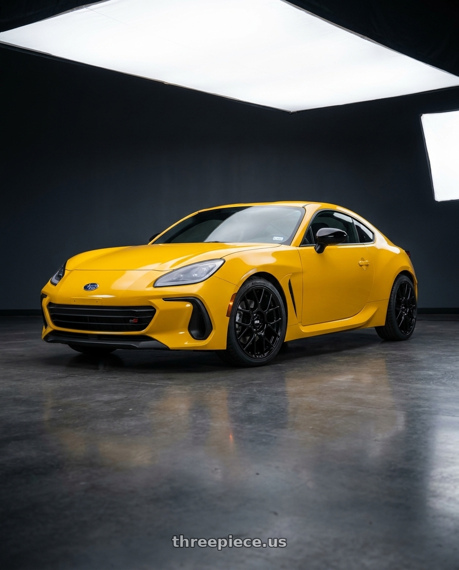 2026 Subaru Brz Ts with BBS XR 5x100 18x8.0+35 Gloss Black wheels
