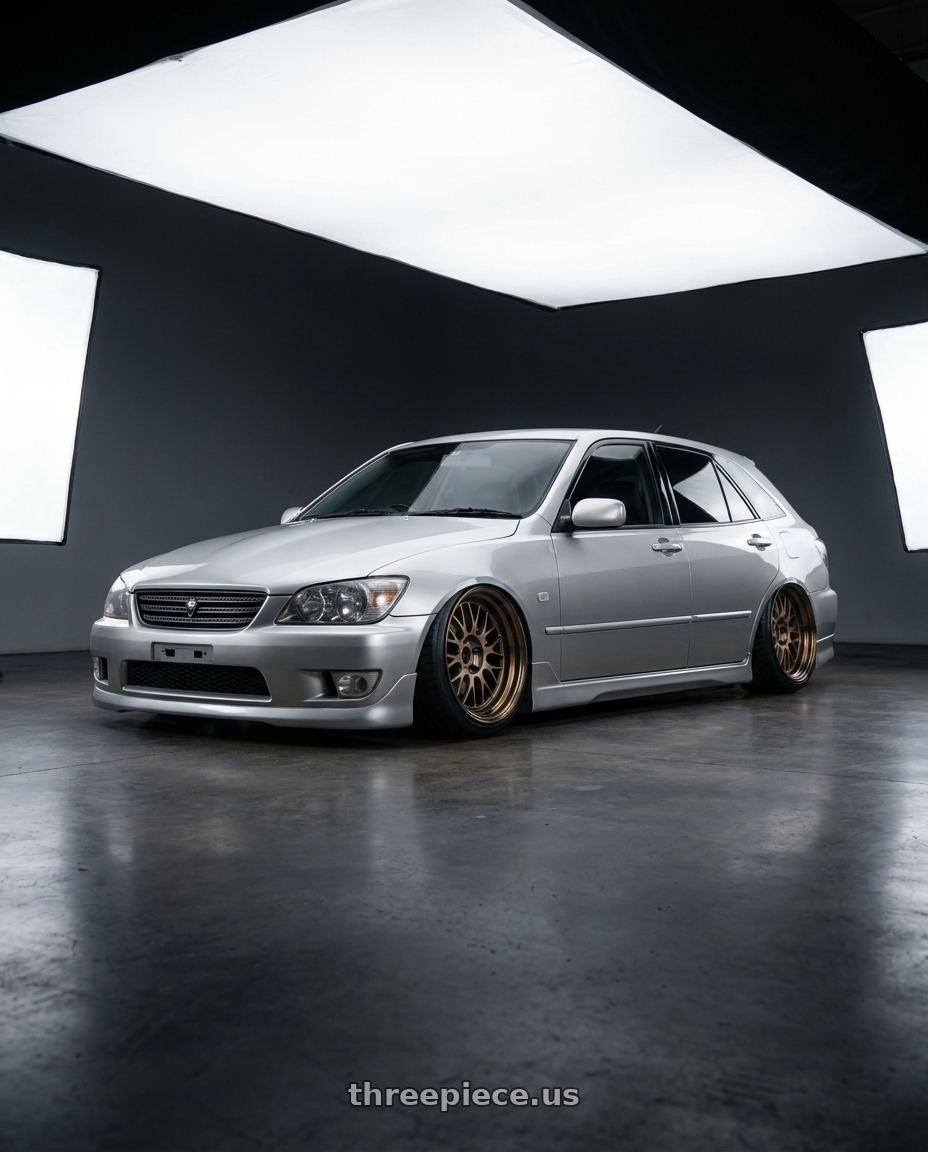 2001 Altezza gita with Volk Racing 21A 5x114.3 18X10.5+15  Bronze wheels
