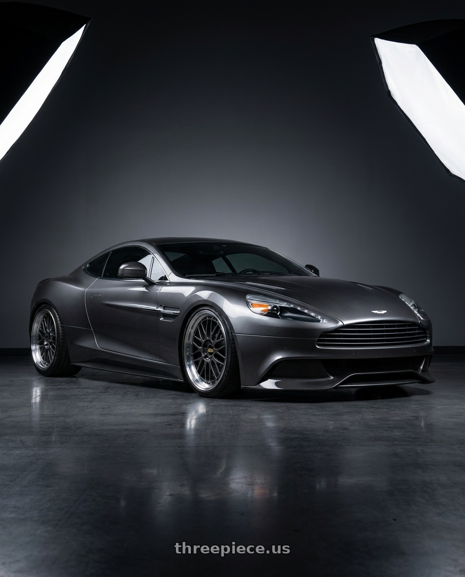 2014 Aston Martin Vanquish with BBS LM 5x114.3 17x7.5+38 Diamond Black wheels