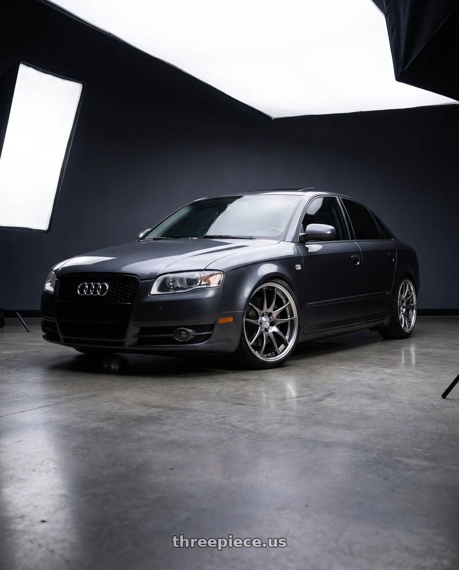 2005 audi a4 B7 with Work Emotion CR2P wheels