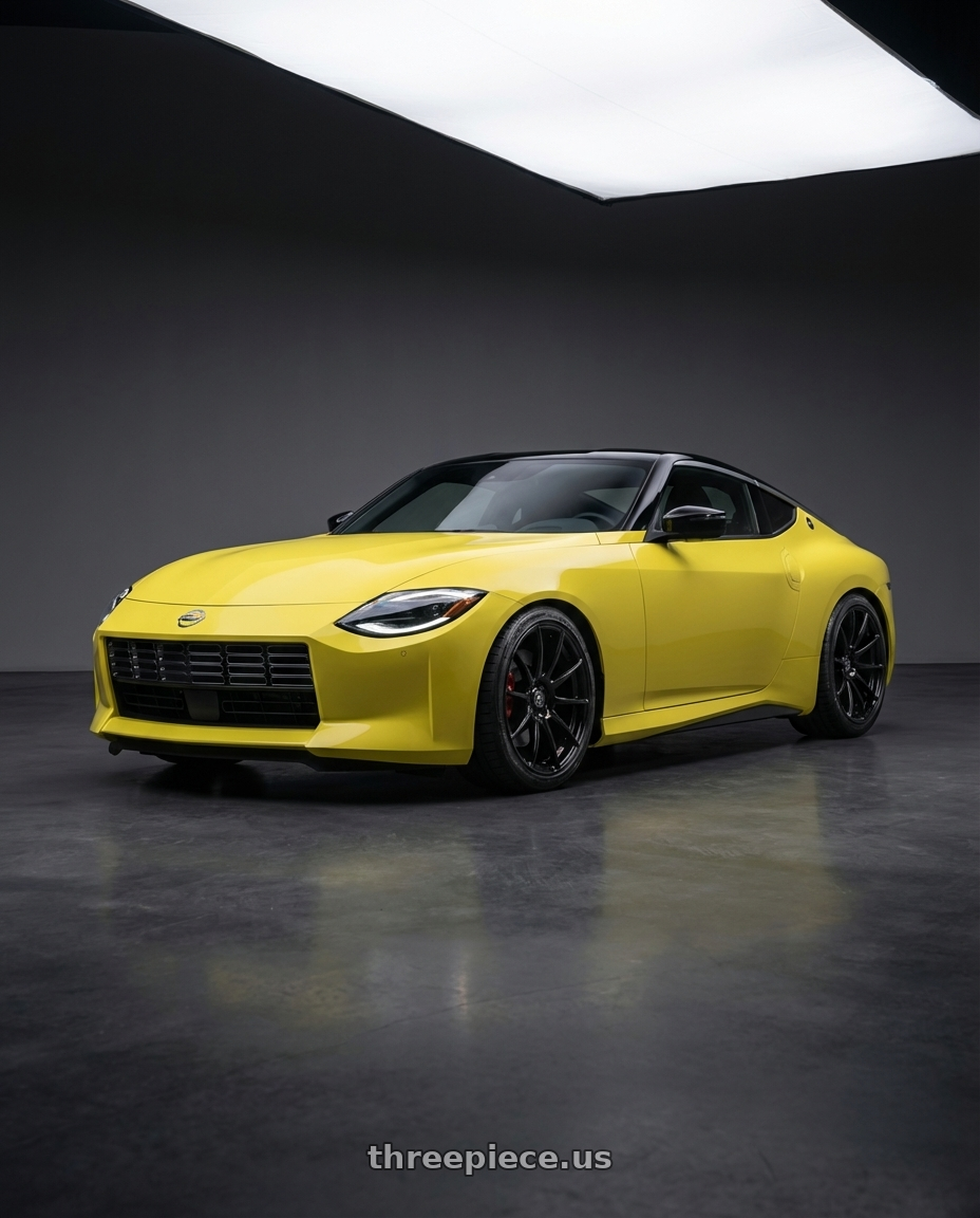 2024 Nissan Z with Forgestar CF10 5x114.3 19x10 +42 Gloss Black wheels