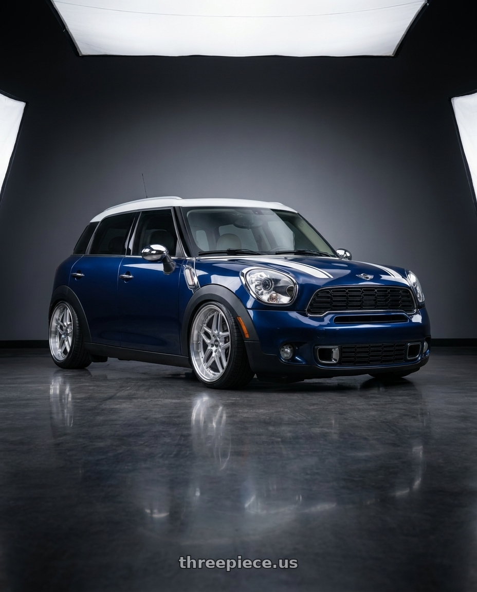2012 Mini Countryman with ESR Wheels CS SERIES CS15 5x108 19x10.5 +22 Hyper Silver wheels