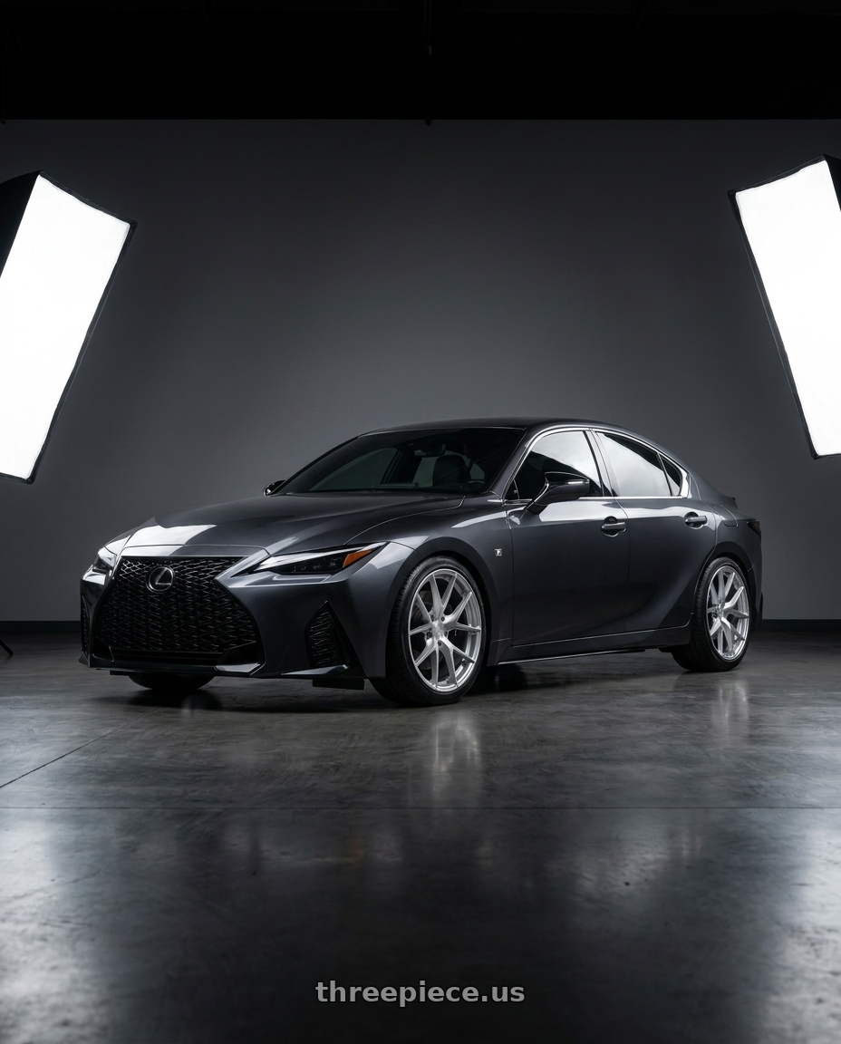 2023 is 350 f sport  with Aodhan AFF7 5x114.3 19x8.5+35 Gloss Silver Machined Face wheels