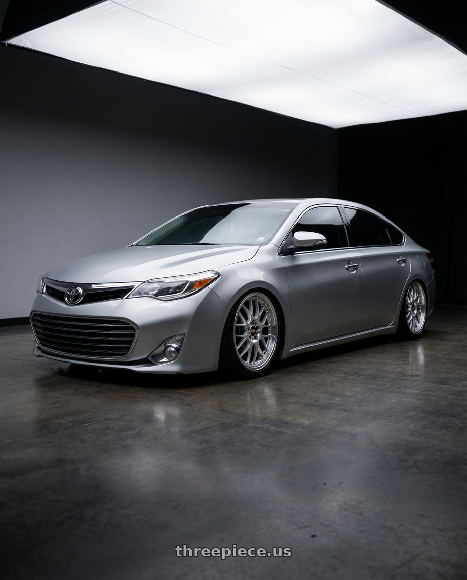 2015 Toyota avalon with BBS RS-GT 5x112 18x8.0+35 Diamond Silver wheels