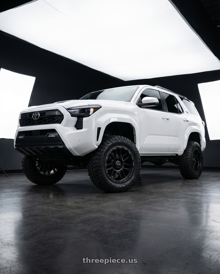 2022 Toyota 4Runner with Vision Off-Road 111 Nemesis 6x139.7 20x9+10 Matte Black wheels
