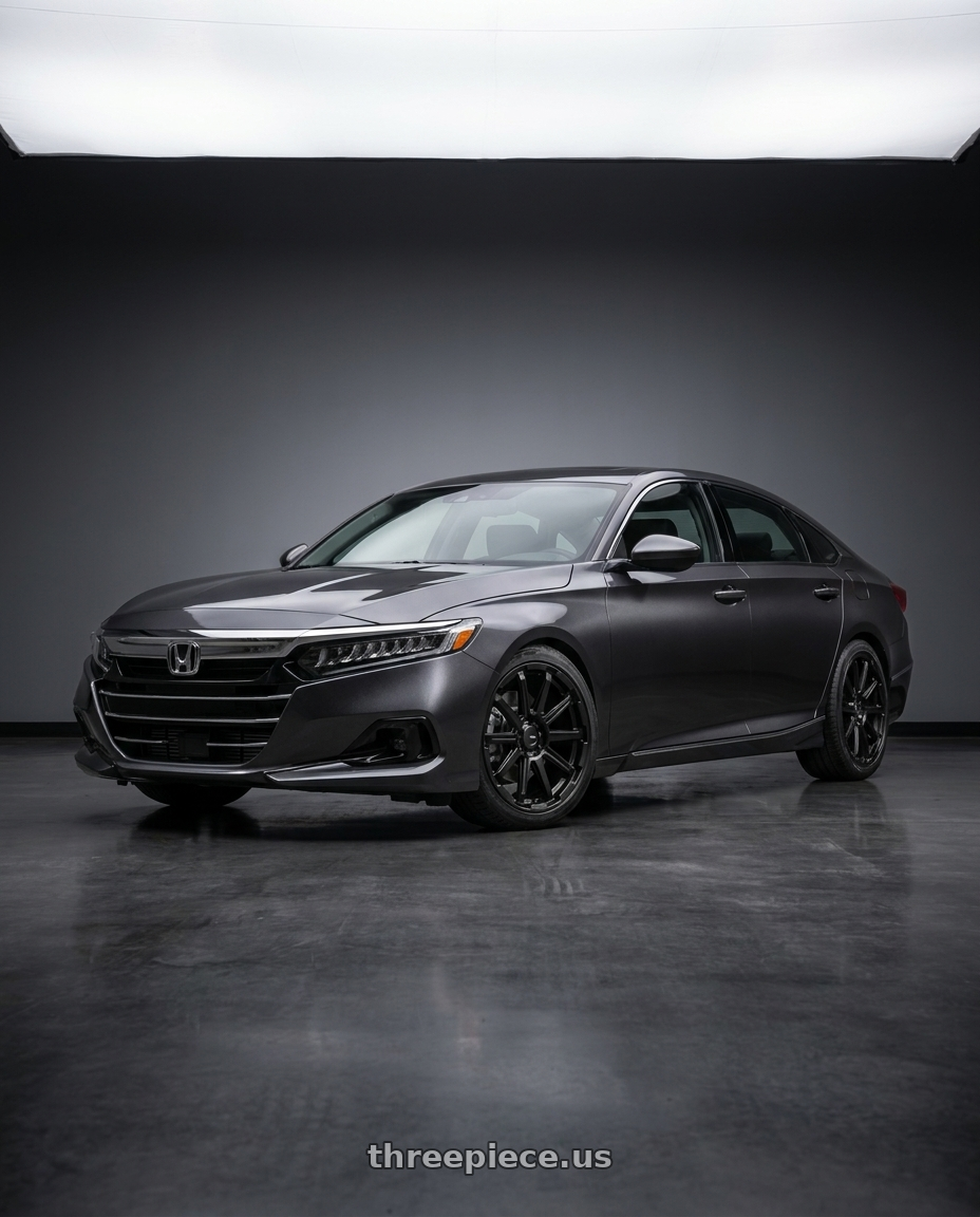 2021 Honda Accord EX-L with Enkei Adventurer 5x114.3 18x8+35 Matte Black wheels