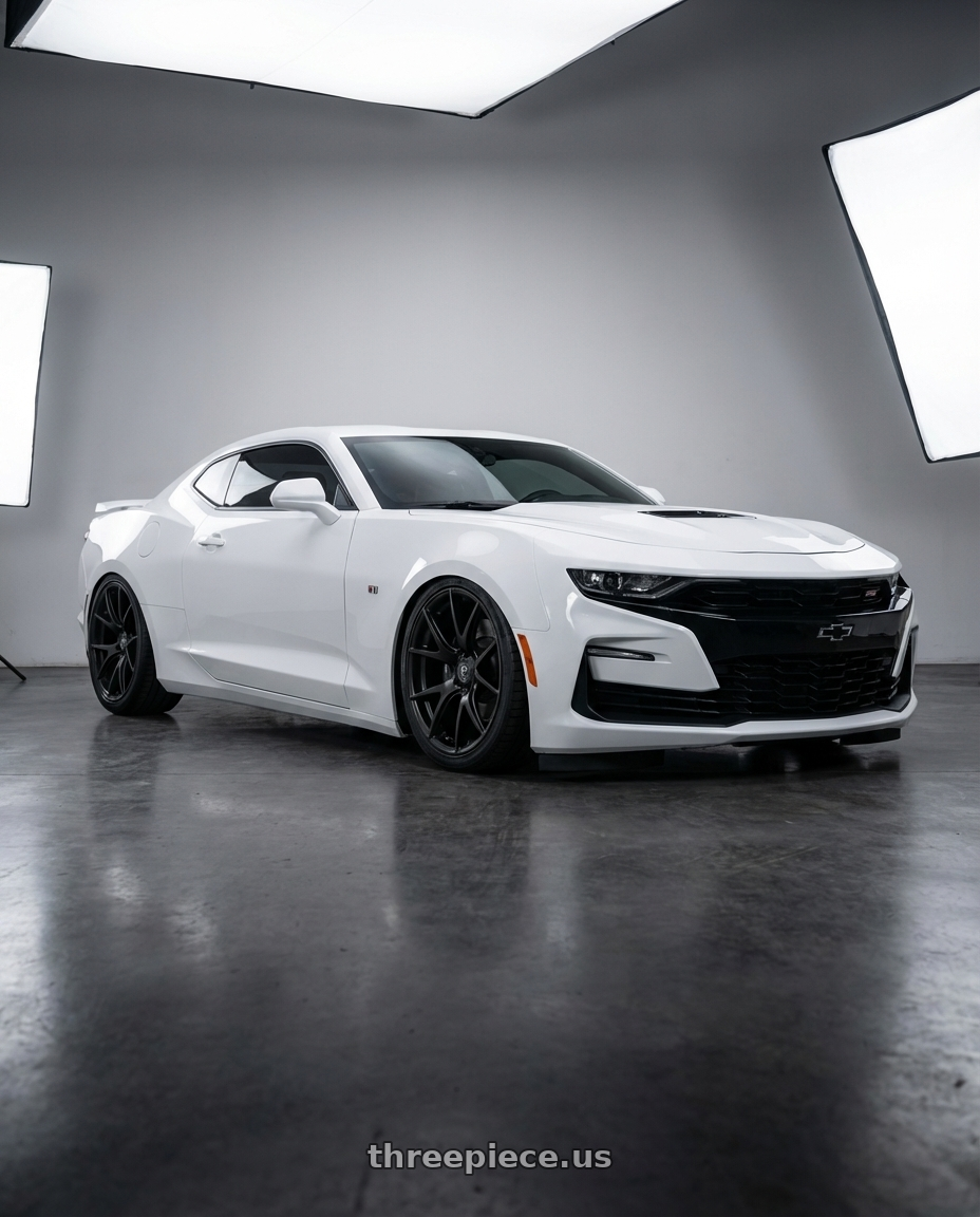 2022 Chevrolet Camaro with Forgestar CF5V 5x120 20x12 +52 Satin Black wheels