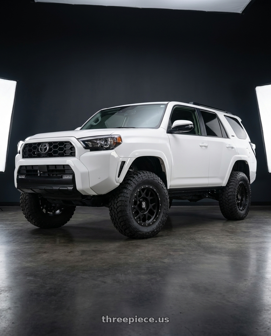 2022 Toyota 4Runner with XD XD127 BULLY 6X139.7 20X9 +18 SATIN BLACK WITH REINFORCING RING wheels