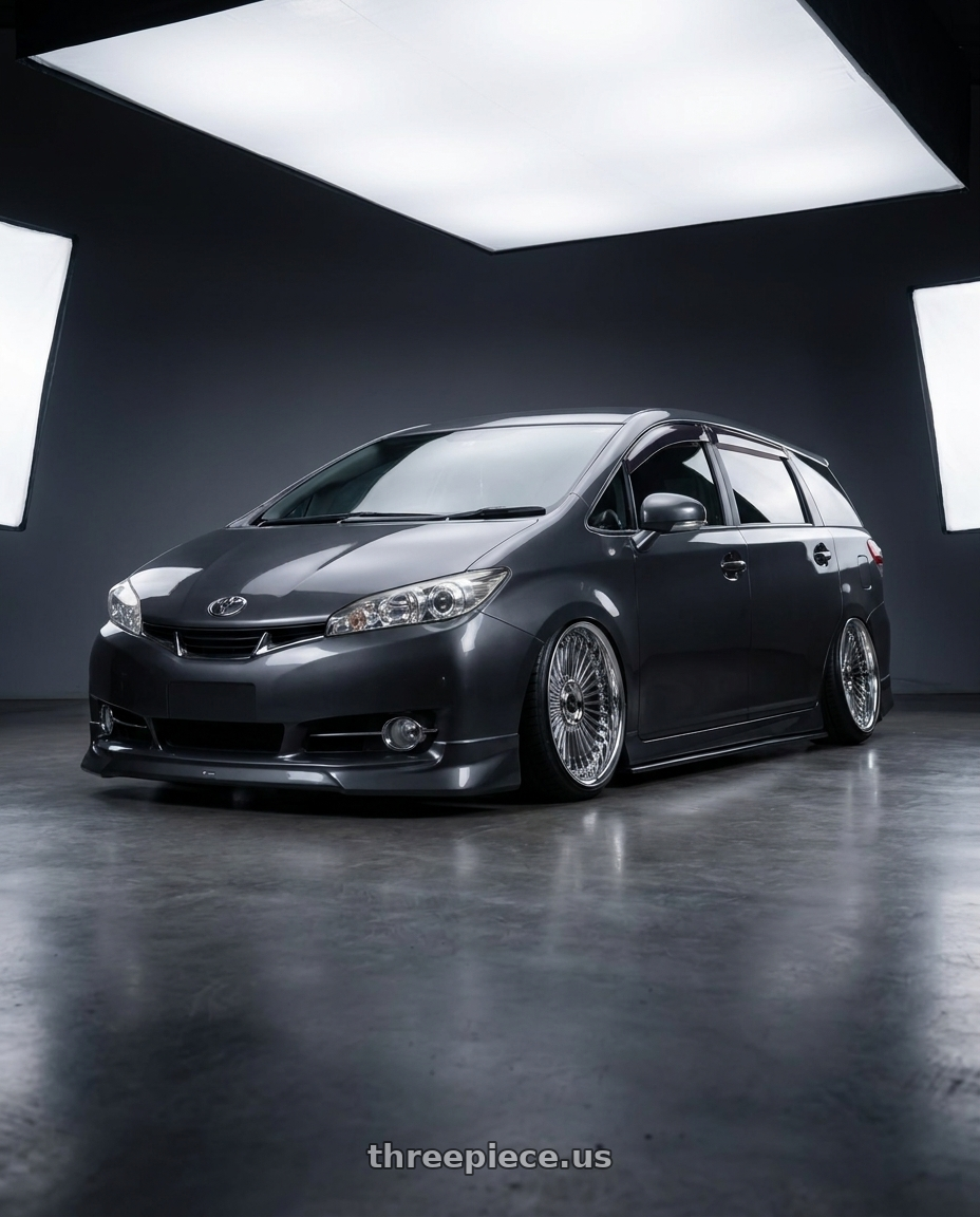 2009 toyota wish with Work Emitz wheels