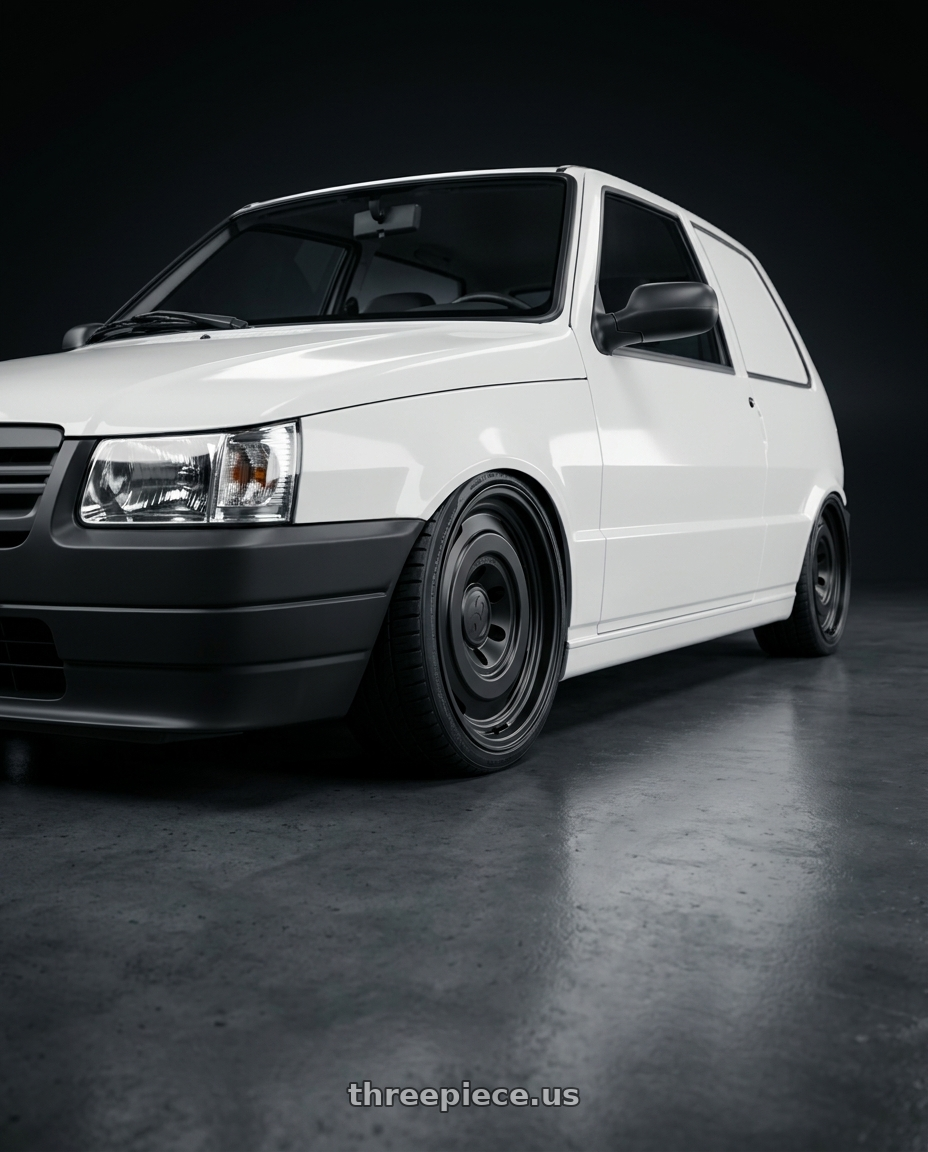2010 fiat uno way 2 with fifteen52 ANALOG HD 5x120 17x8.0 +25 ASPHALT BLACK (SATIN BLACK) wheels