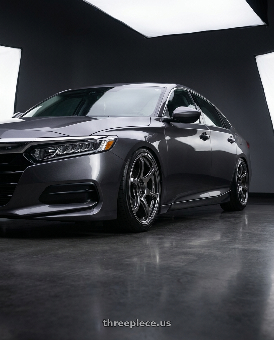 2019 honda accord lx with Advan Racing RG-4 5x114.3 18x9.0 +25 RACING HYPER BLACK & RING wheels