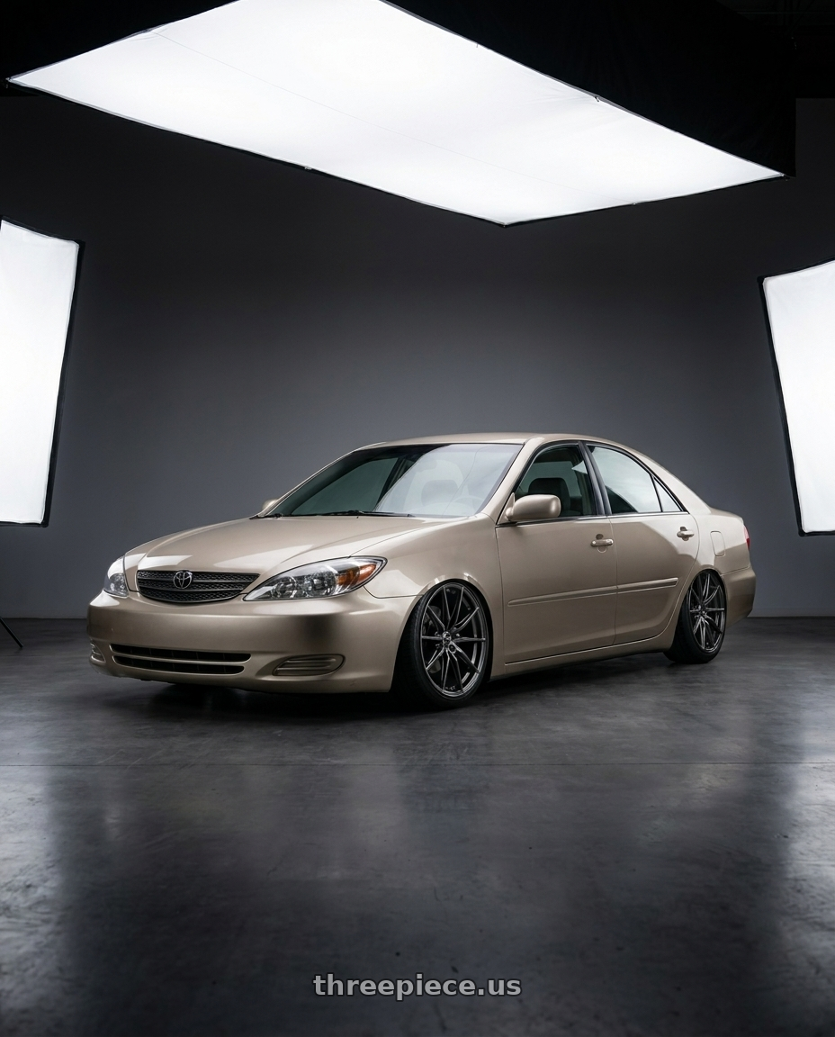 2003 Toyota camry with Enkei DRACO 5x112 18x8.0+45 Anthracite wheels