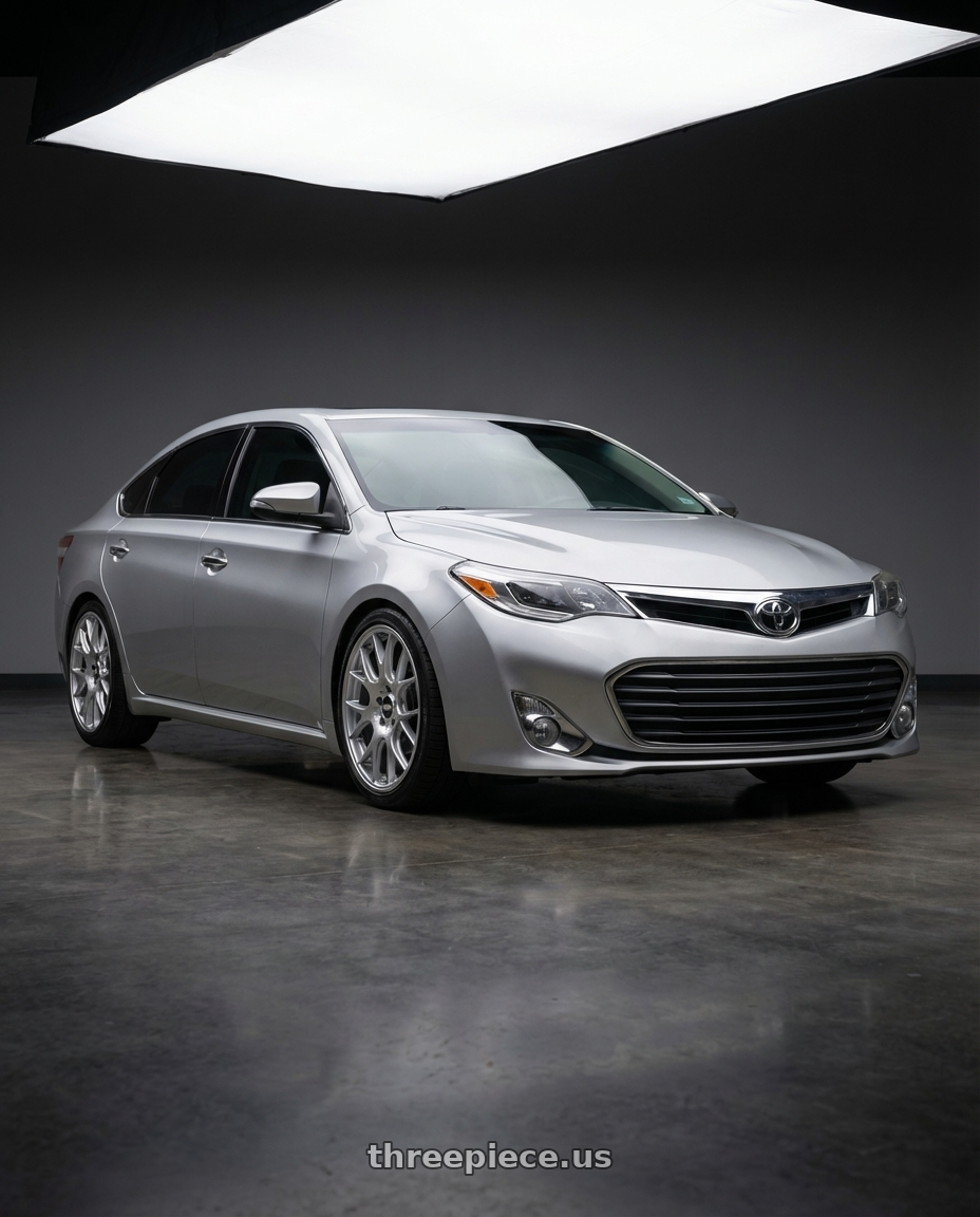 2015 Toyota Avalon  with BBS CH-R 5x112 19x9.5 +35 Brilliant Silver Polished Rim Protector wheels