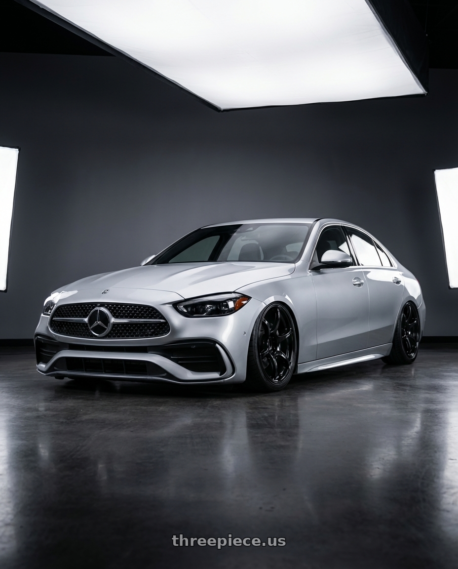 2022 Mercedes-Benz C-Class W206 with Advan RGIII 5x112 19x8.5+45 Gloss Black wheels