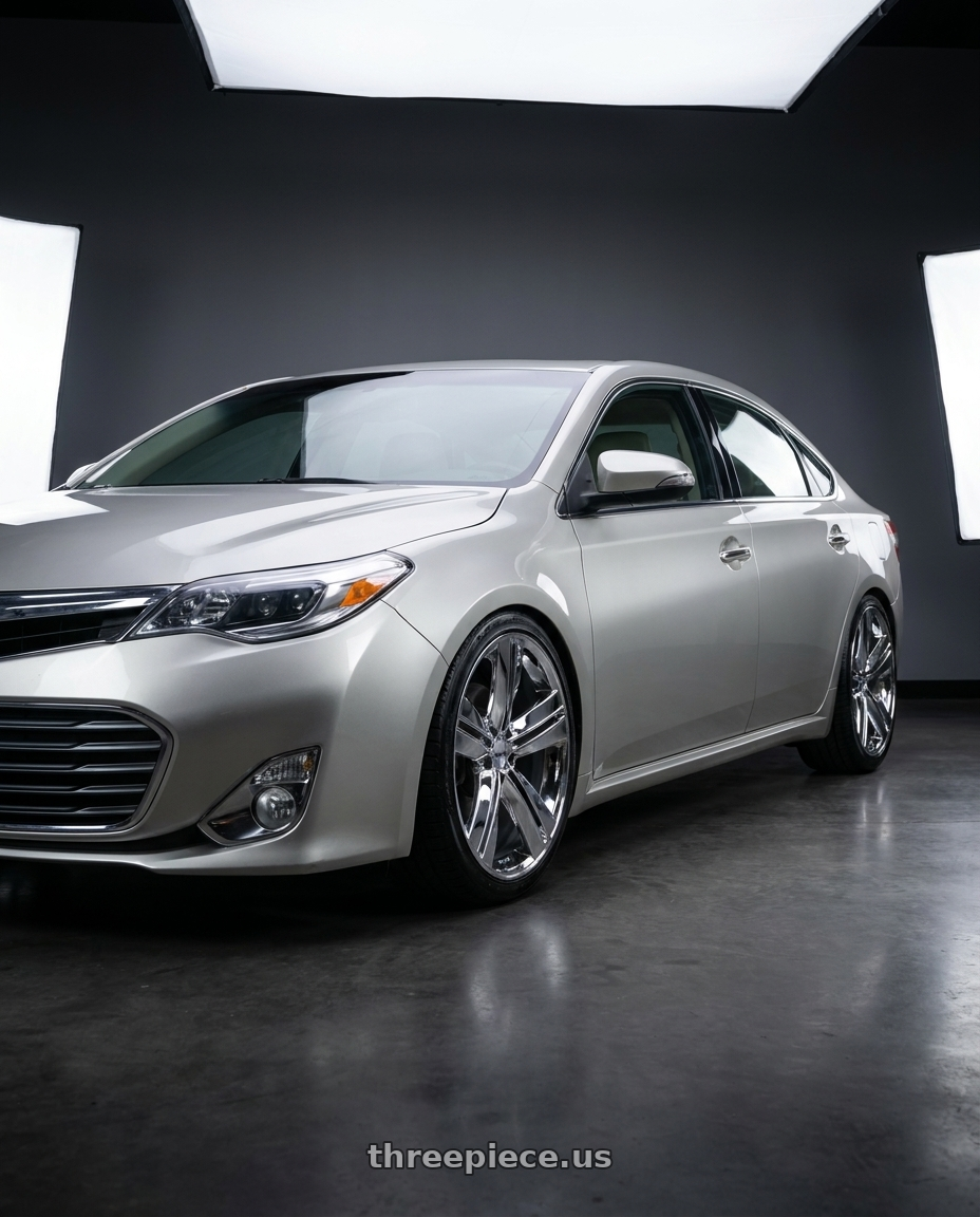2013 toyota avalon with RTX SMS 5x114.3 18x7.5 +40 Chrome / Pvd wheels