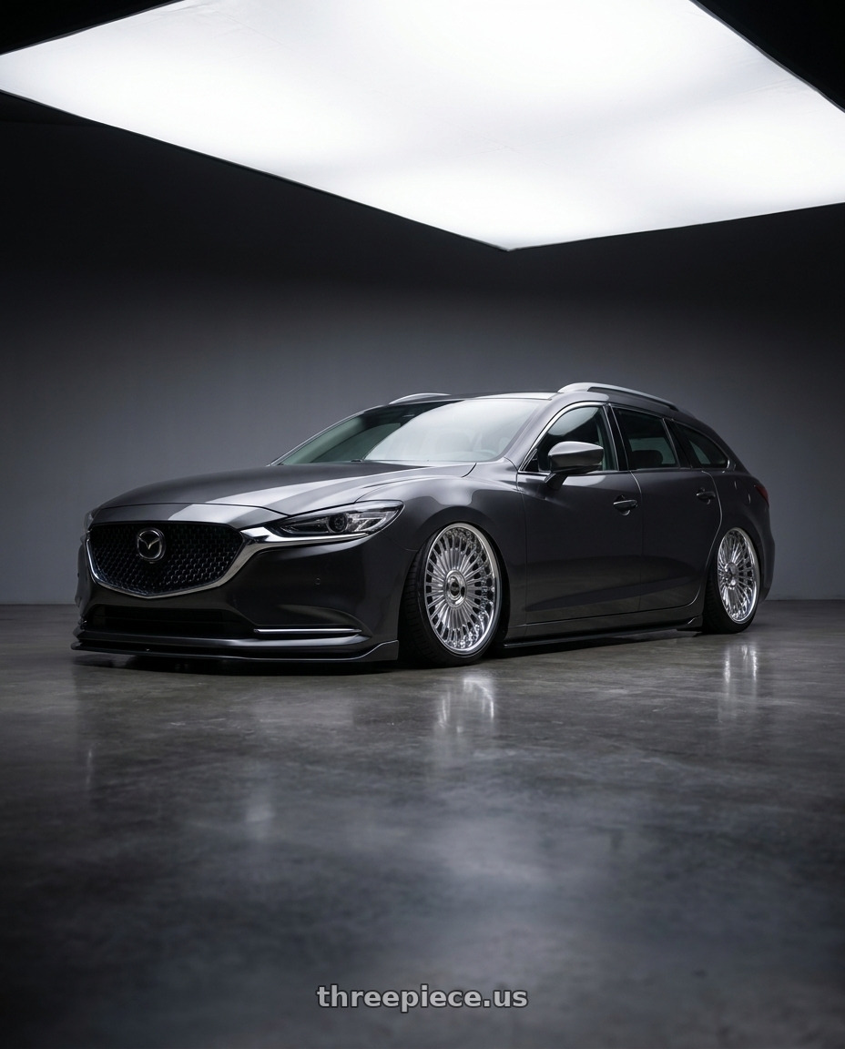 2019 Mazda 6 wagon with Work Emitz wheels
