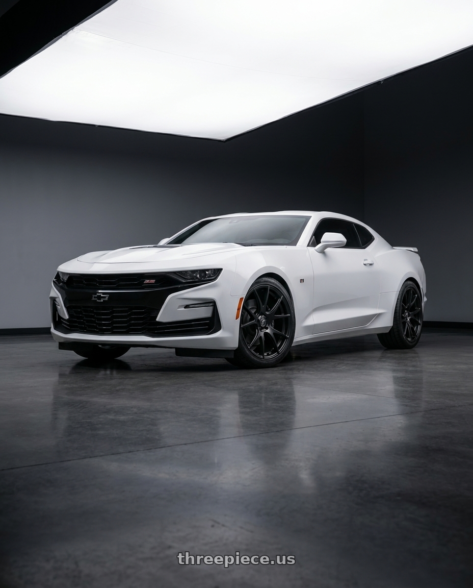 2022 Chevrolet Camaro with Forgestar CF5V 5x120 20x12 +52 Satin Black wheels