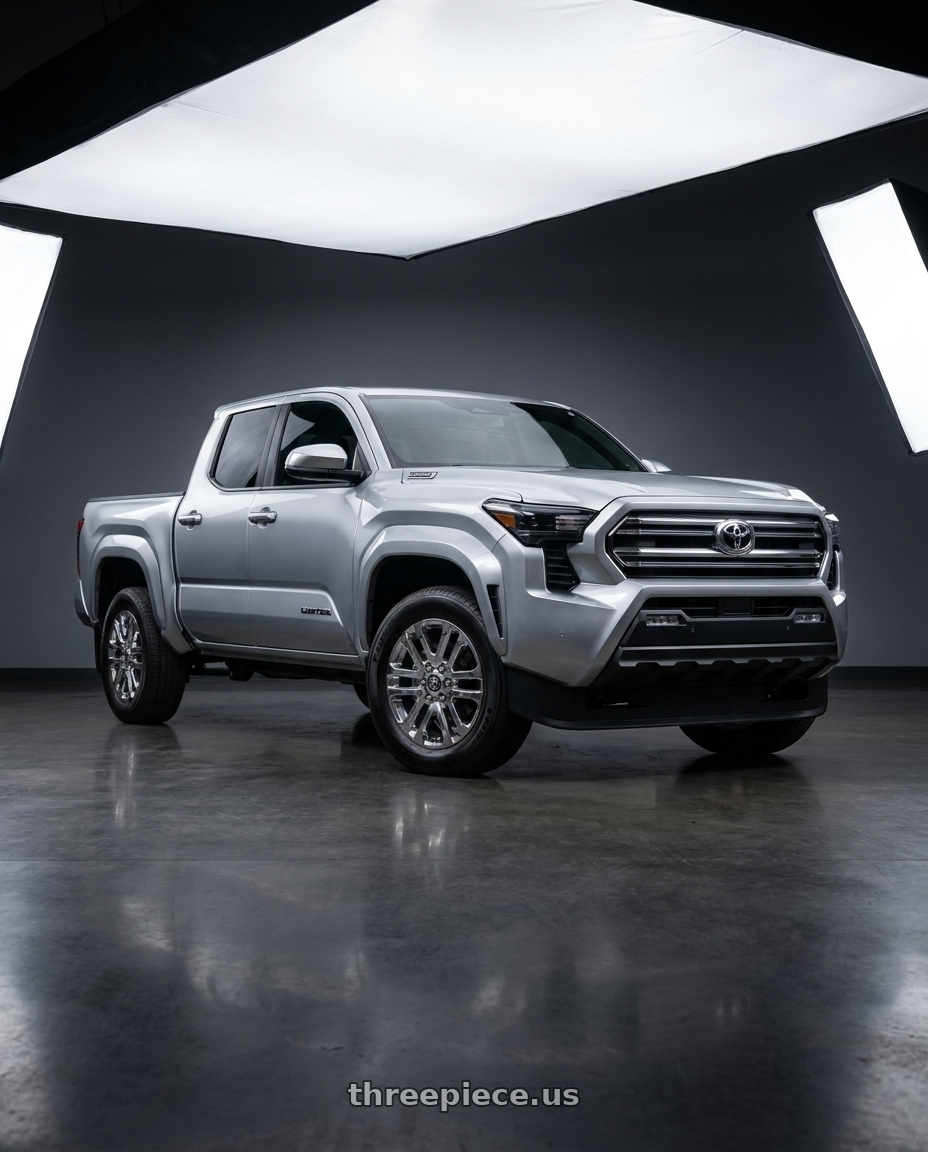 2024 Toyota Tacoma with OE Wheels CV99 6x139.7 20x9+31 Chrome wheels
