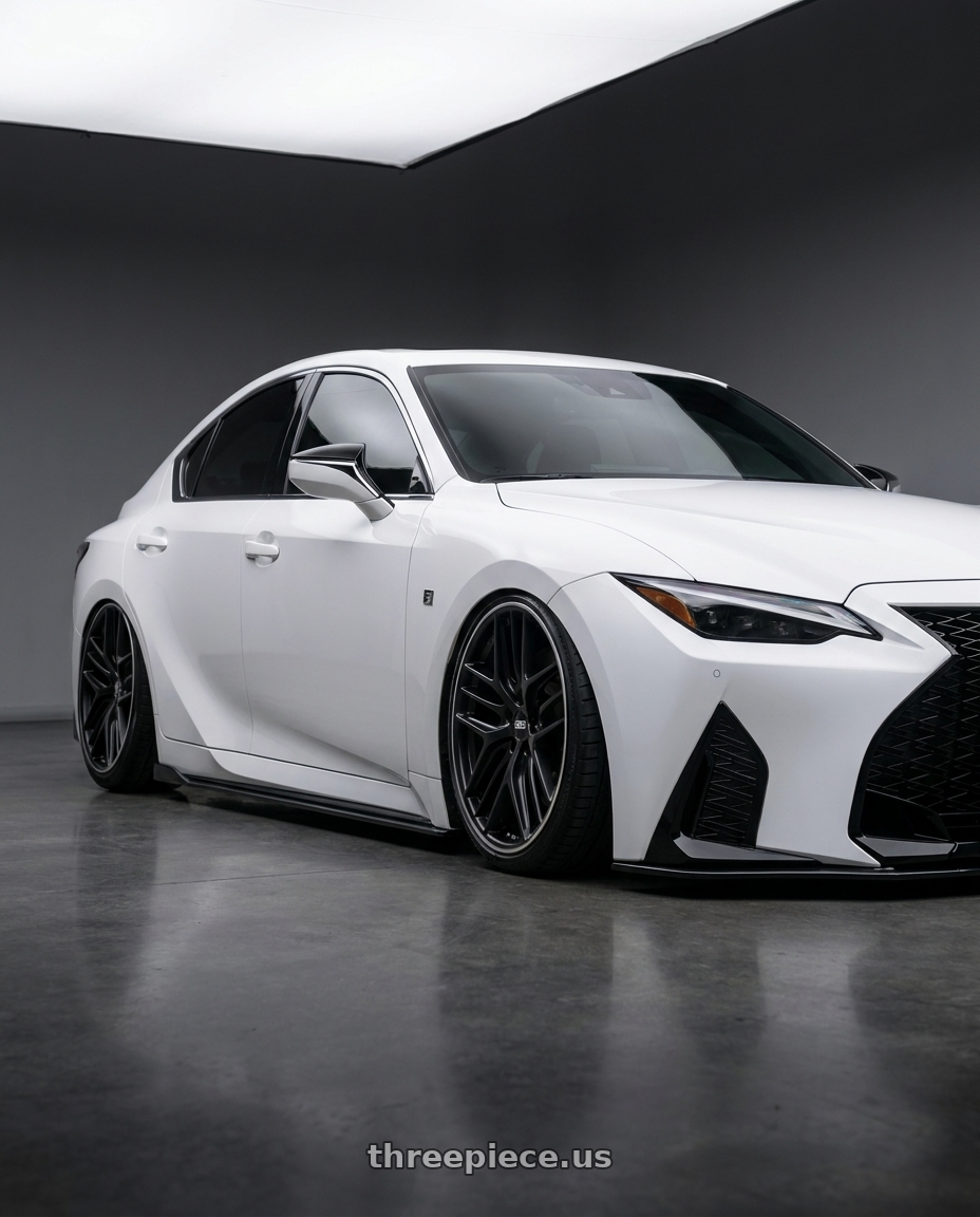 2024 Lexus IS 350 with BBS CC-R 5x114.3 19x8.5+30 Satin Black wheels