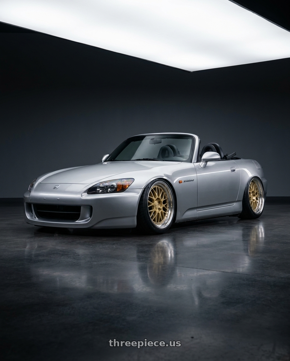 2000 Honda S2k with Work Brombacher Mesh wheels